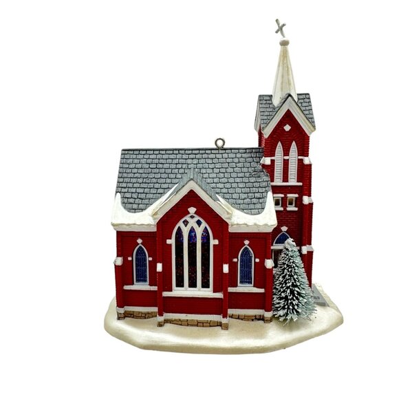 Hallmark Keepsake Central Tower Church Magic Collectors Series 2005 MISSING CORD - Picture 3 of 13